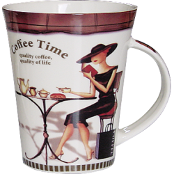 ΚΟΥΠΑ ΠΟΡΣΕΛΑΝΗΣ WOMAN COFFEE TIME 300ML