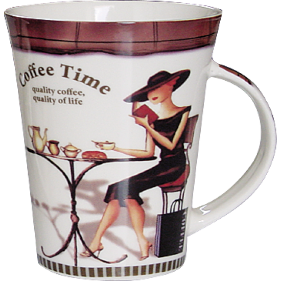 ΚΟΥΠΑ ΠΟΡΣΕΛΑΝΗΣ WOMAN COFFEE TIME 300ML