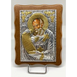 ΕΙΚΟΝΑ ΕΠΑΡΓΥΡΗ ΕΠΙΧΡΥΣΗ+ΞΥΛΟ 18X23ΕΚ (ΑΓ.ΑΘΑΝΑΣΙΟΣ)