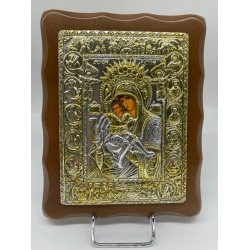 ΕΙΚΟΝΑ ΕΠΑΡΓΥΡΗ ΕΠΙΧΡΥΣΗ+ΞΥΛΟ 18X23ΕΚ (ΠΑΝΑΓΙΑ ΑΞΙΟΝ ΕΣΤΙ)