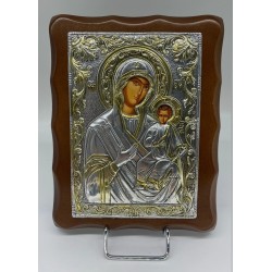 ΕΙΚΟΝΑ ΕΠΑΡΓΥΡΗ ΕΠΙΧΡΥΣΗ+ΞΥΛΟ 18X23ΕΚ (ΠΑΝΑΓΙΑ ΒΡΕΦΟΚΡΑΤΟΥΣΑ)