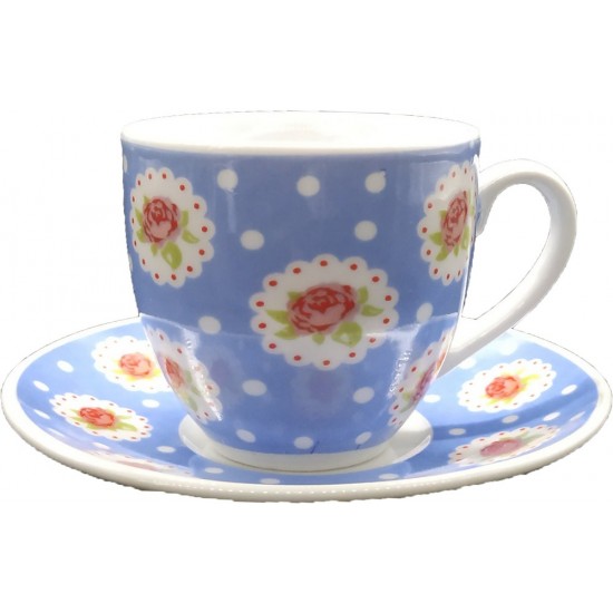 ΦΛΥΤΖΑΝΙΑ ΤΣΑΓΙΟΥ ΣΕΤ 6ΤΕΜ BLUE ROSES ΠΟΡΣΕΛΑΝΗΣ 220ML ΦΛΥΤΖΑΝΙΑ ΤΣΑΓΙΟΥ ΣΕΤ 6ΤΕΜ BLUE ROSES ΠΟΡΣΕΛΑΝΗΣ 220ML