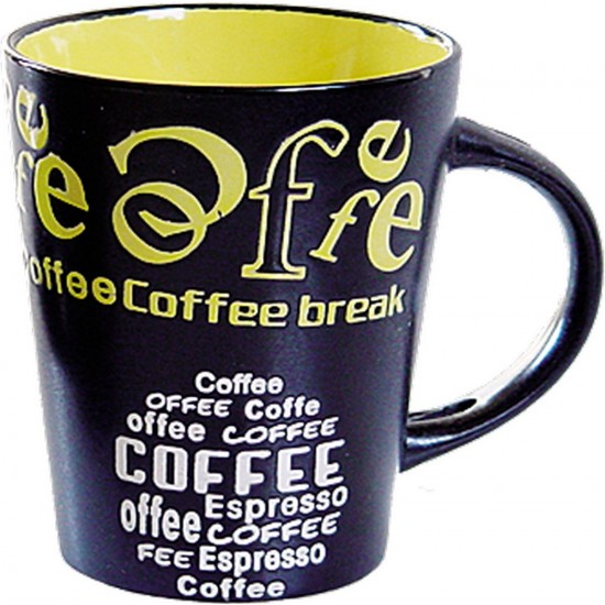 ΚΟΥΠΑ ΦΑΡΔΙΑ COFFEE ΜΑΥΡΟ-ΚΙΤΡΙΝΟ 300ML ΚΟΥΠΑ ΦΑΡΔΙΑ COFFEE ΜΑΥΡΟ-ΚΙΤΡΙΝΟ 300ML
