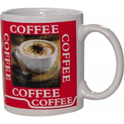 ΚΟΥΠΑ COFFEE ΚΟΚΚΙΝΗ ΊΣΙΑ 300ML