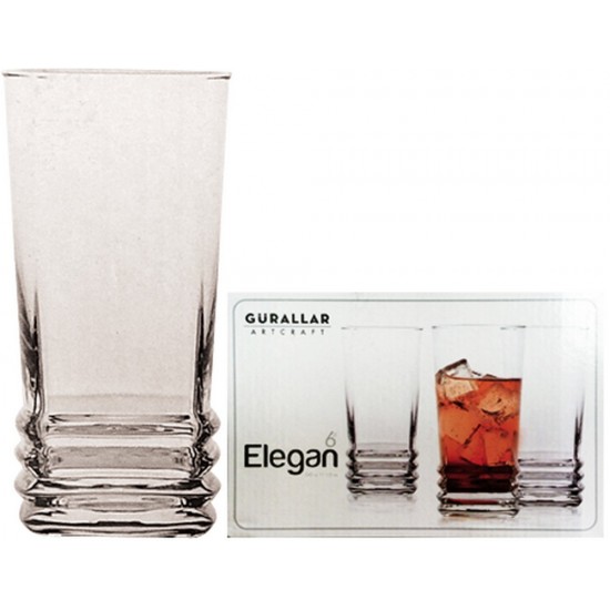 ΠΟΤΗΡΙ ΝΕΡΟΥ ΓΥΑΛΙΝΟ ELEGAN 335ML ΠΟΤΗΡΙ ΝΕΡΟΥ ΓΥΑΛΙΝΟ ELEGAN 335ML