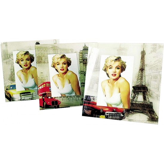 ΚΟΡΝΙΖΑ ΥΑΛΙΝΗ MONROE-CITIES-1 10X15ΕΚ ΚΟΡΝΙΖΑ ΥΑΛΙΝΗ MONROE-CITIES-1 10X15ΕΚ