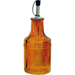 ΔΟΧΕΙΟ ΛΑΔΙΟΥ ΓΥΑΛΙΝΟ ΜΕ ΡΟΗ 300ml - ΠΟΡΤΟΚΑΛΙ